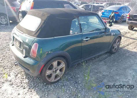 2007 Mini Cooper S из США, поврежденный, VIN WMWRH33557TJ44349